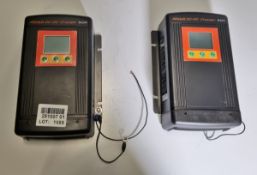 2x Abso DMT1250 12V 50amp DC to DC chargers - W 170 x D 70 x H 240mm