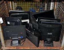 16x monitors - mixed sizes and models