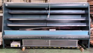 The Bond Group Chicago Midi 2500 low height multideck display fridge - W 2570 x D 1000 x H 1400mm