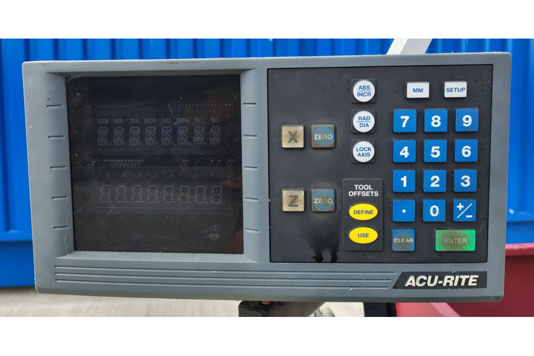 Harrison 600 Group M300 415V lathe with Acu-Rite digital readout - W 1625 x D 940 x H 1670mm - Image 5 of 28