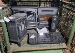 3x freestanding electric stoves & 2x electric heaters - SPARES OR REPAIRS