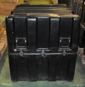 Hardigg single lid flight case - SOME LATCHES ARE DAMAGED - W 1020 x D 930 x H 990mm - 47kg