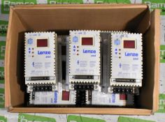 7x Lenze ESMD 551x2SFA smd inverter units