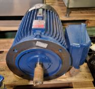 Brook Crompton ADF160MH 3 phase electric motor - W 390 x D 590 x H 470mm - 124kg