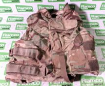 44x British Army MTP combat vests - mixed sizes - no filler