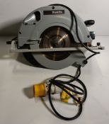Makita 5903R 110V circular saw with case - DAMAGED CASE LID