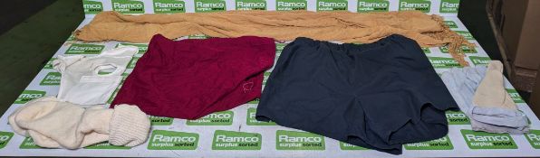 Various types of ex-military clothing - 161kg - may require repair or be as spares - see pictures