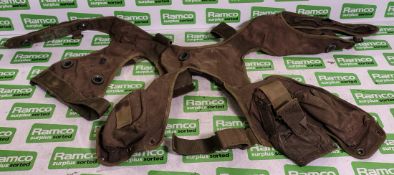 Various types of ex-military hardware and accessories - 127kg – may require repair / be incomplete