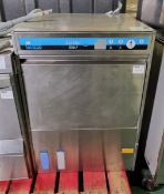 Meiko EcoStar 530 F stainless steel dishwasher with spare baskets - W 600 x D 600 x H 820mm