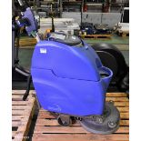 Numatic TTB 3450/100T walk behind floor scrubber / dryer - 400mm working width - MISSING SQUEEGEE