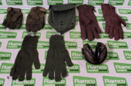 Various types of ex-military hardware and accessories - 130kg – may require repair / be incomplete