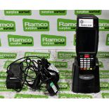 Denso BHT-1281QULWB-CE RFID data logger with docking base and AC adaptor