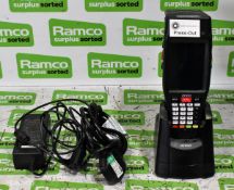 Denso BHT-1281QULWB-CE RFID data logger with docking base and AC adaptor