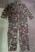 Various types of ex-military camo clothing - may include accessories - 212kg – may require repair