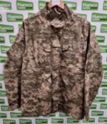 Digital camo combat jacket - 180/112 - insect repellent treated