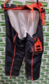 Solidur Forest chainsaw trousers - In need of repair - class 1 20M/S - type A - size TU