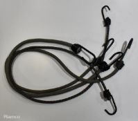 British Forces bungee cords - 15kg - mixed sizes