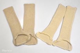 27x British Forces woollen wristlets