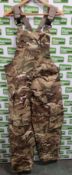 British Forces Salopettes - petroleum protective MVP MTP - 70/80/96
