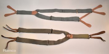 32x British Army suspenders - mixed sizes