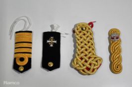 28x British Forces Epaulette mixed ranks
