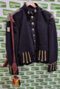 British Forces black mess jacket - unknown size - no size label