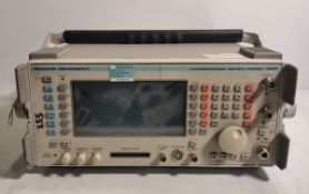 Marconi Instruments Model 2945 communications service monitor - Serial No: 132856/015