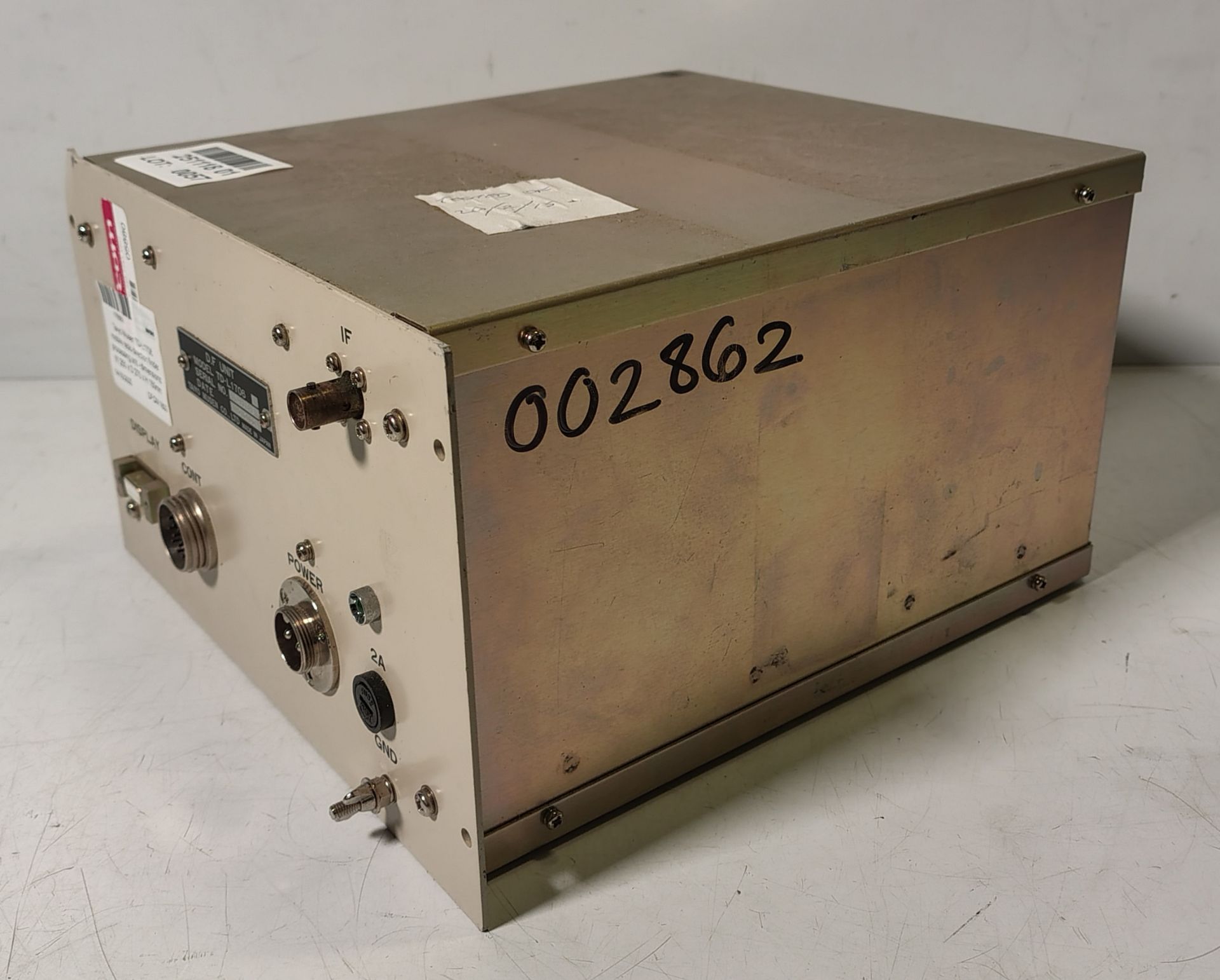 Taiyo Musen TD-L1706 mobile radio direction finder processing unit - Serial No.: 1450645 - Image 3 of 4