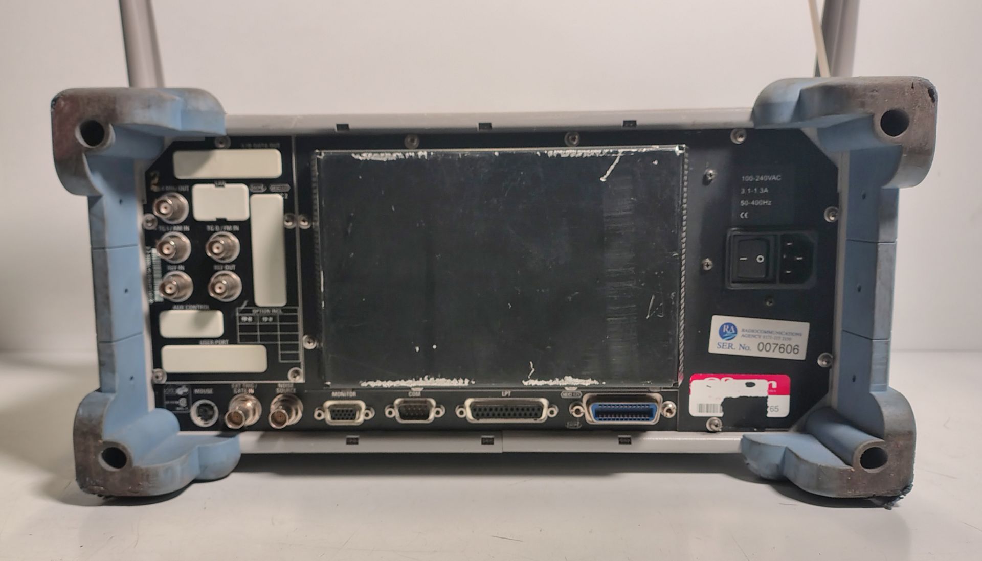 Rohde & Schwarz FSP spectrum analyzer - 9 kHz - 30 GHz - Serial No: 100504 - W 450 x D 530 x H 200mm - Image 8 of 8