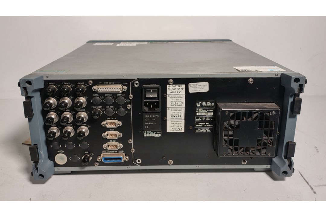 Rohde & Schwarz SMIQ 03B signal generator - 200 kHz - 3.3 GHz - Serial No: 100033 - Image 5 of 9