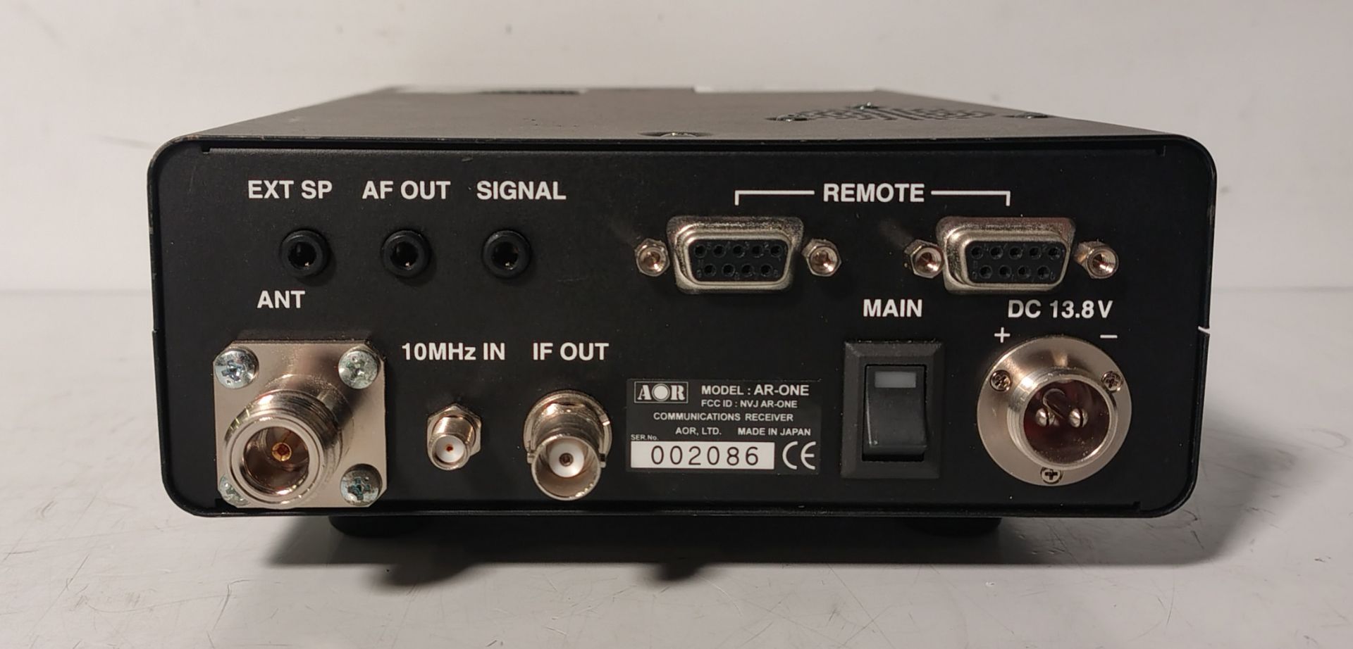 AOR AR-ONE super wide band communications receiver - Serial No: 002086 - W 155 x D 260 x H 75mm - Image 4 of 4