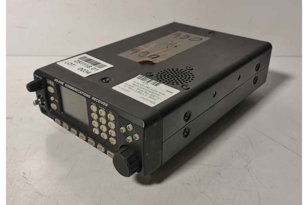 AOR AR-ONE super wide band communications receiver - Serial No: 002110 - W 155 x D 260 x H 75mm - Image 3 of 4
