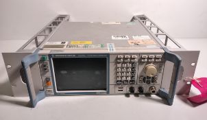 Rohde & Schwarz SMBV100A vector signal generator in 3U rack mount frame- 9 kHz - 3.2 GHz