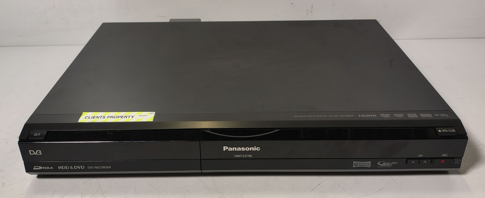 Panasonic DMR-EX768 DVD recorder - NO POWER LEAD