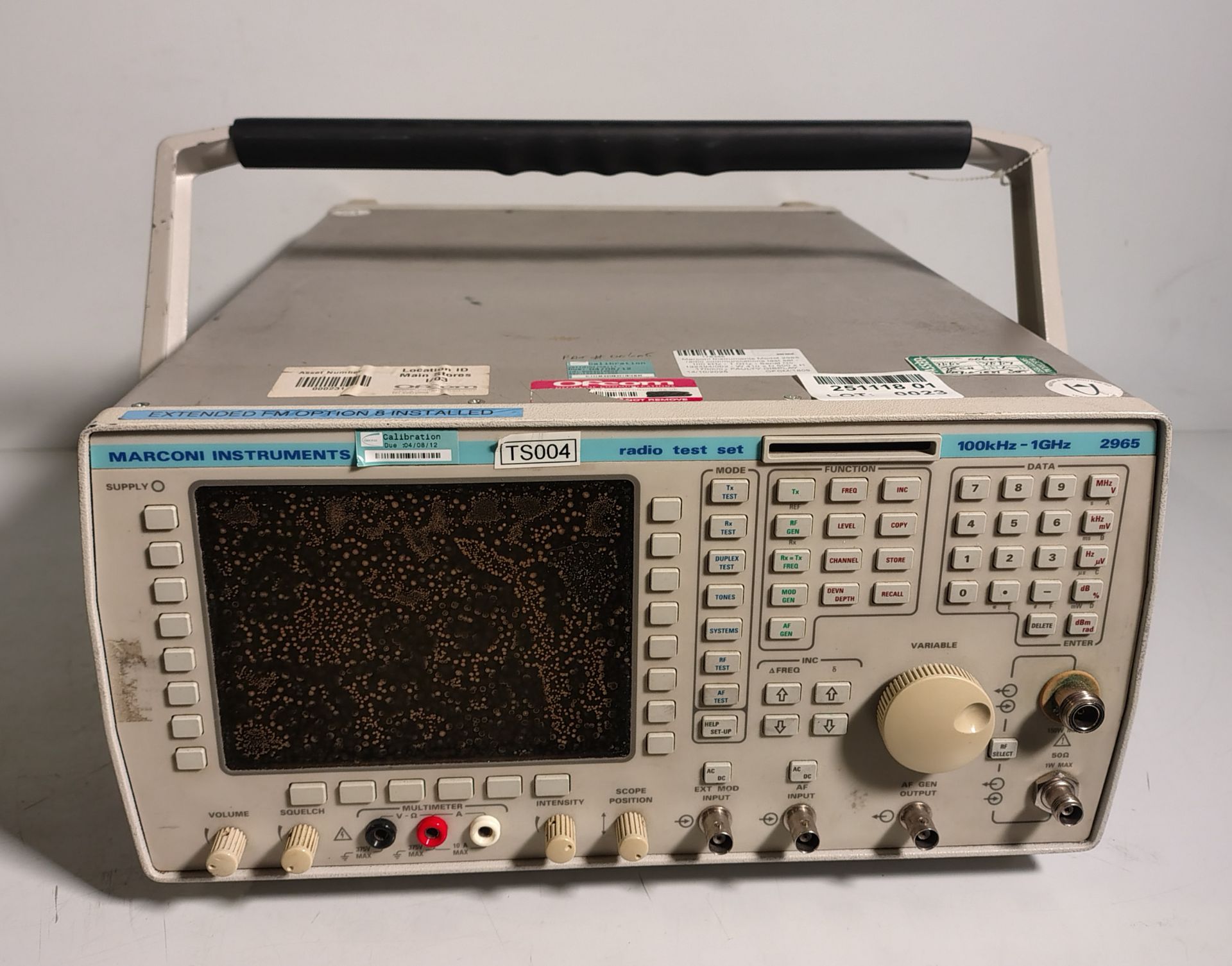 Marconi Instruments Model 2965 radio communications test set - 100 kHz - 1 GHz