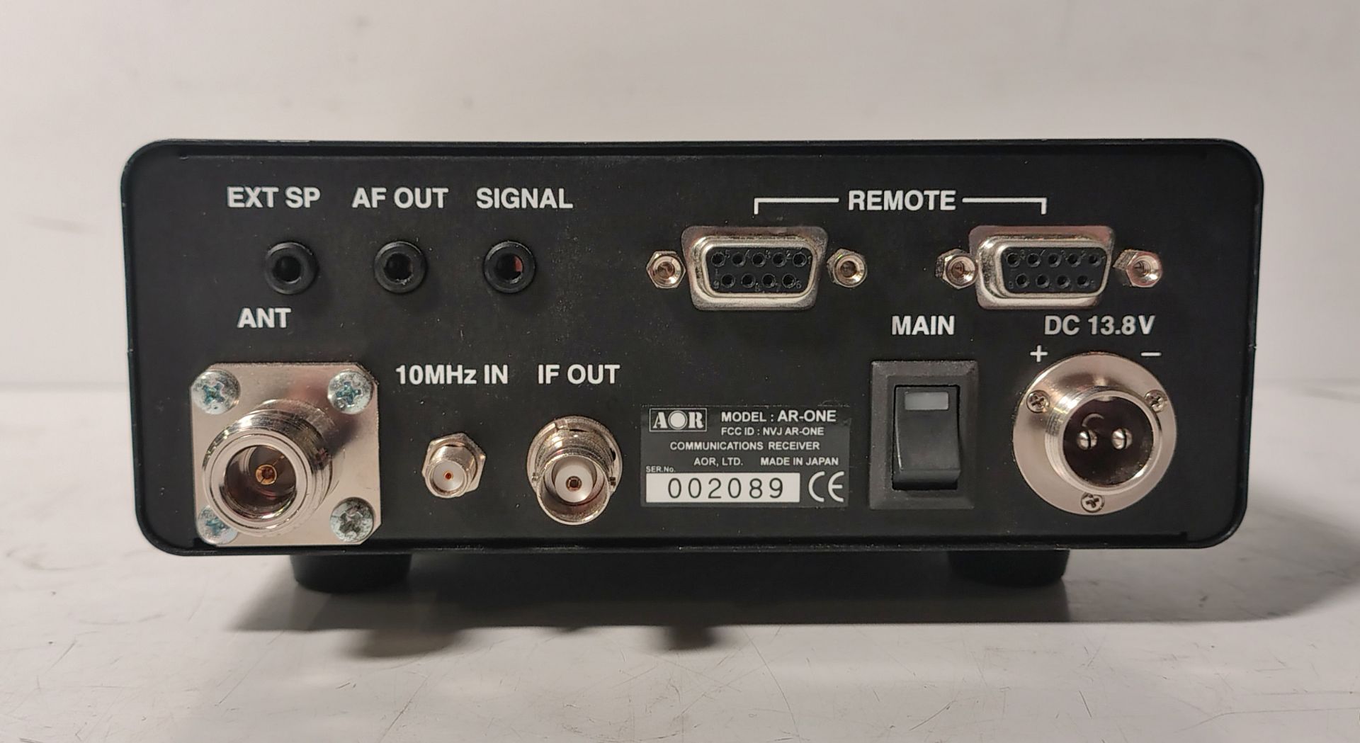 AOR AR-ONE super wide band communications receiver - Serial No: 002089 - W 155 x D 260 x H 75mm - Image 4 of 5