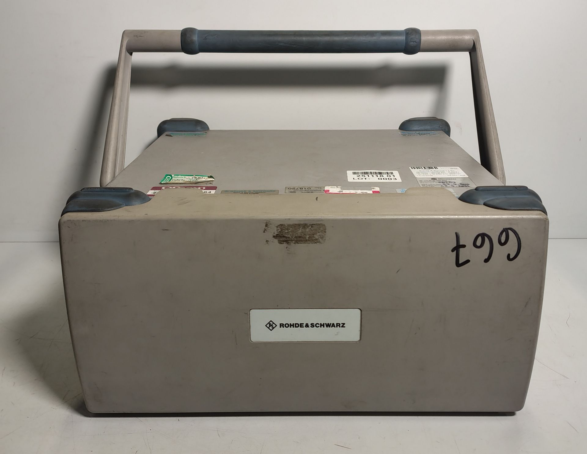 Rohde & Schwarz FSP spectrum analyzer - 9 kHz - 30 GHz - Serial No: 100510 - W 450 x D 530 x H 200mm - Image 9 of 9