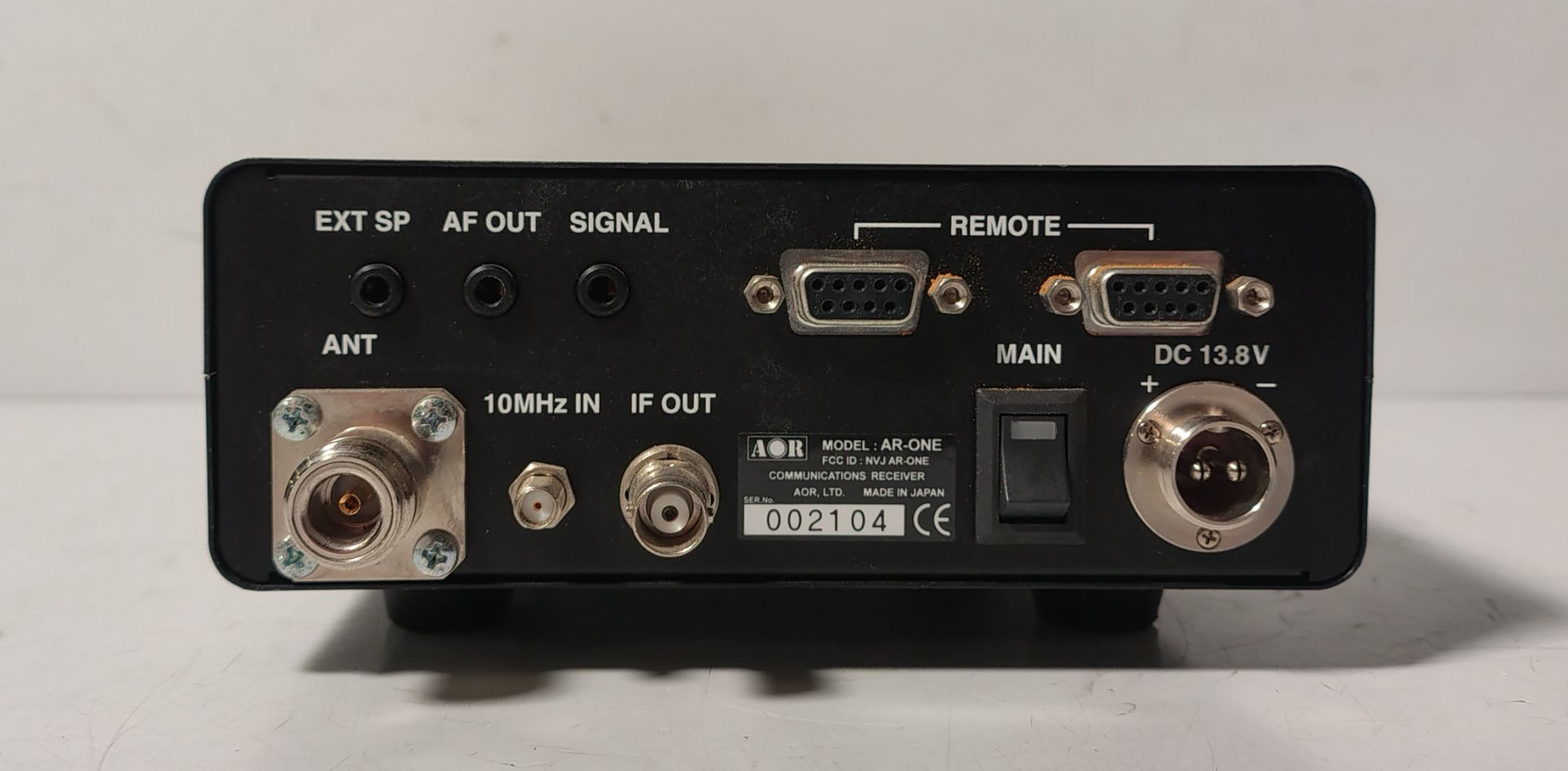 AOR AR-ONE super wide band communications receiver - Serial No: 002104 - W 155 x D 260 x H 75mm - Image 4 of 4