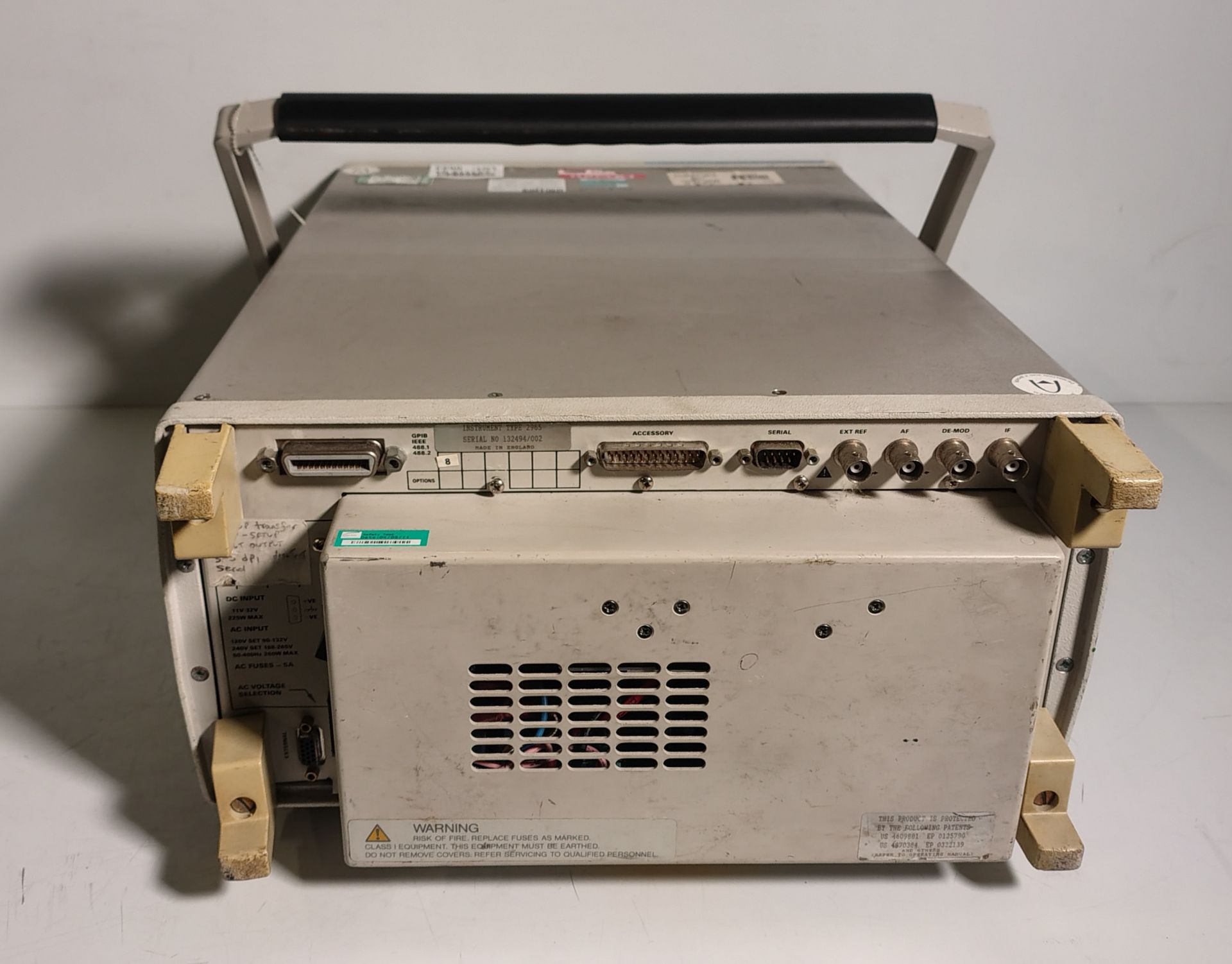 Marconi Instruments Model 2965 radio communications test set - 100 kHz - 1 GHz - Image 3 of 6