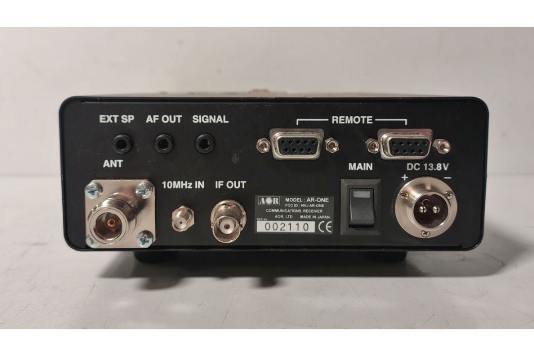 AOR AR-ONE super wide band communications receiver - Serial No: 002110 - W 155 x D 260 x H 75mm - Image 4 of 4