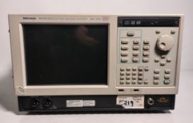 Tektronix RSA 6114A real-time spectrum analyzer - 9 kHz - 14 GHz - Serial No: BO10334