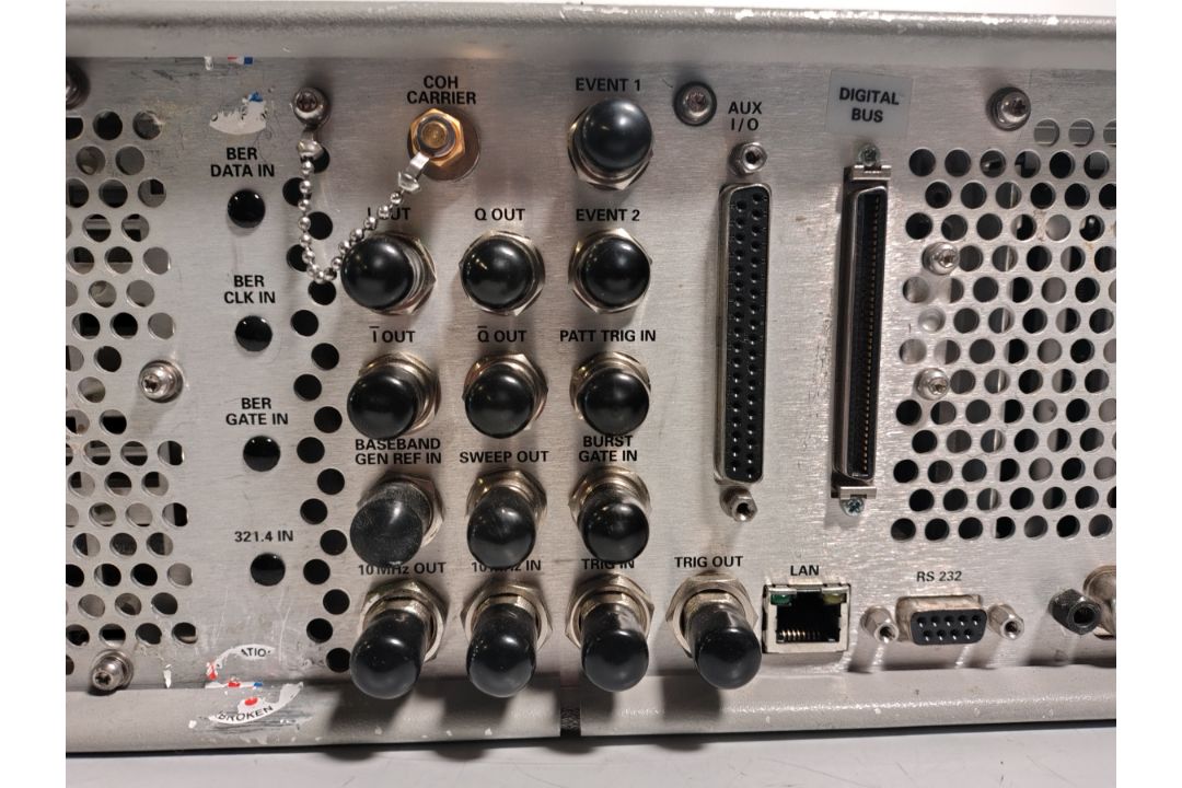 Agilent Technologies E4438C ESG vector signal generator - 250 kHz - 6 GHz - Serial No: MY42082026 - Image 8 of 8