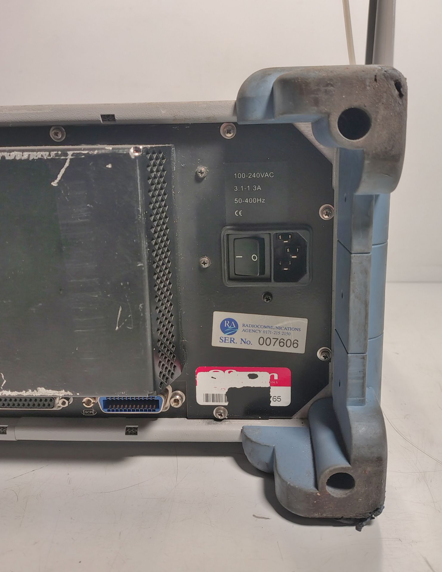 Rohde & Schwarz FSP spectrum analyzer - 9 kHz - 30 GHz - Serial No: 100504 - W 450 x D 530 x H 200mm - Image 7 of 8