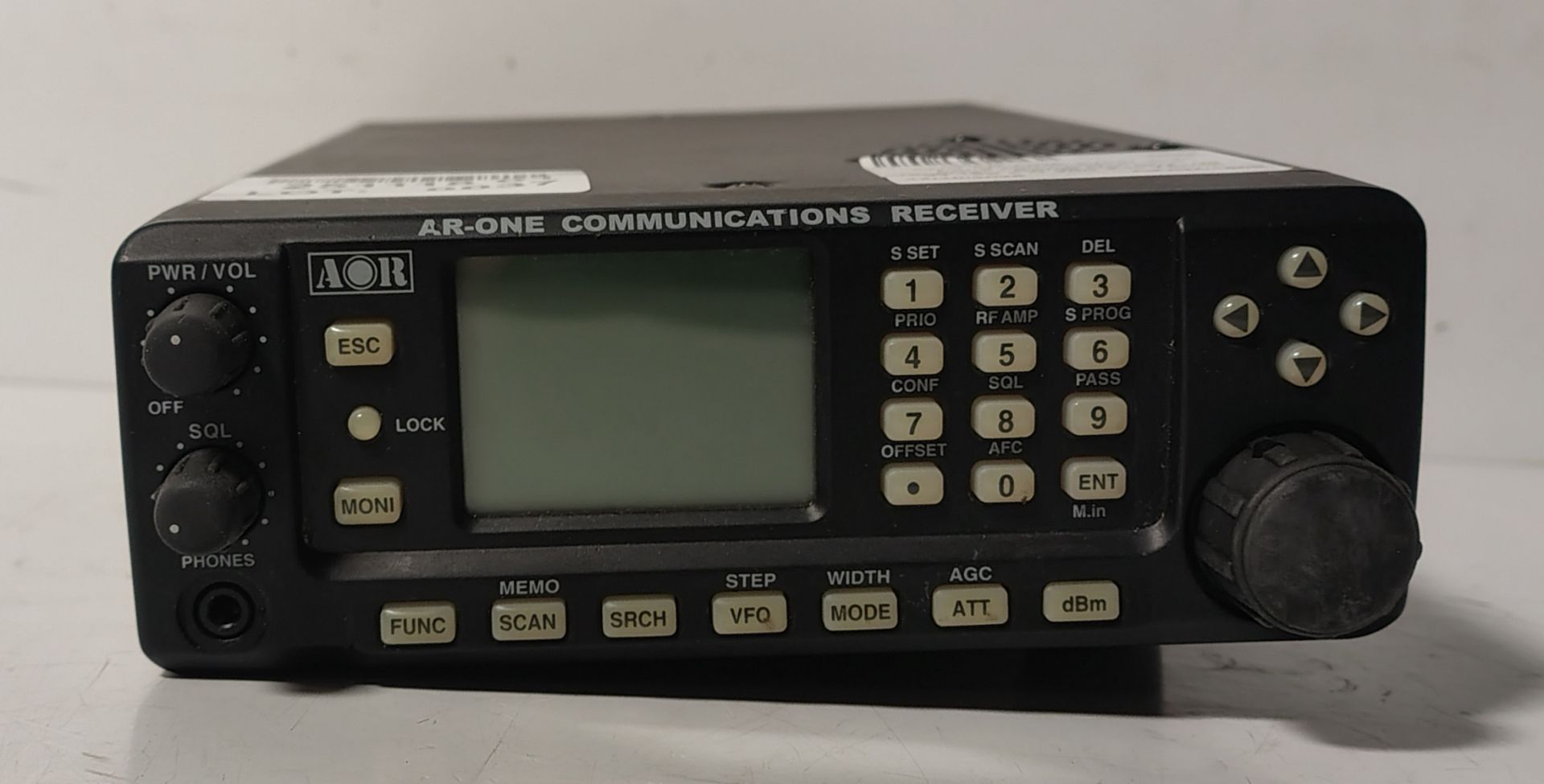 AOR AR-ONE super wide band communications receiver - Serial No: 002109 - W 155 x D 260 x H 75mm - Image 2 of 4