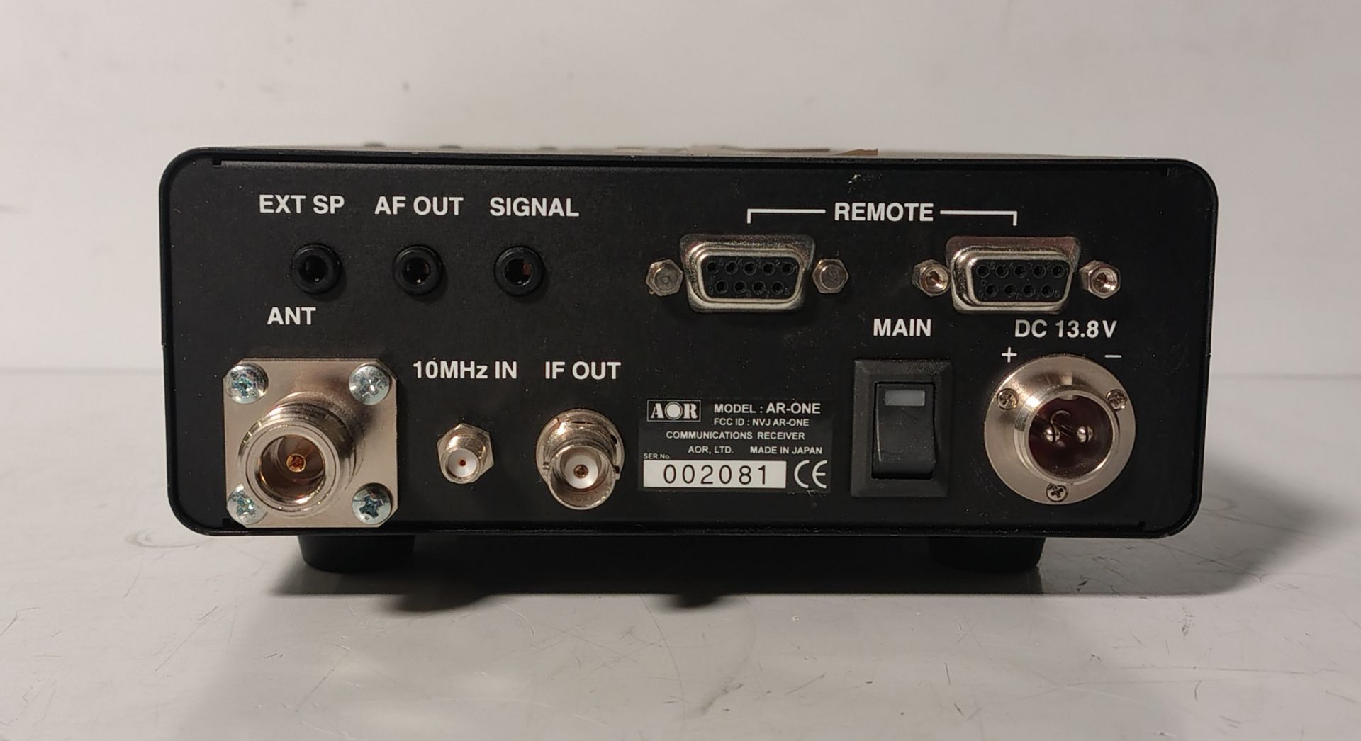 AOR AR-ONE super wide band communications receiver - Serial No: 002081 - W 155 x D 260 x H 75mm - Image 4 of 4