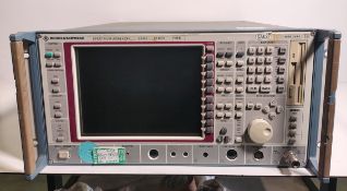 Rohde & Schwarz FSEK spectrum analyzer 5U rack mountable - 20 Hz - 40 GHz - Serial No: 841829/002