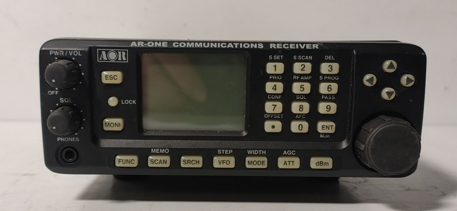 AOR AR-ONE super wide band communications receiver - Serial No: 002115 - W 155 x D 260 x H 75mm - Image 2 of 2