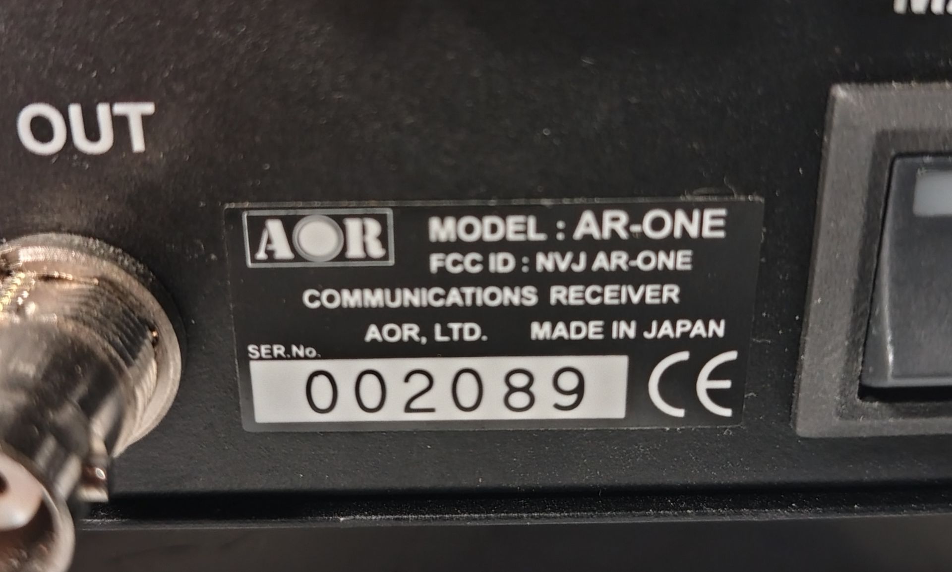 AOR AR-ONE super wide band communications receiver - Serial No: 002089 - W 155 x D 260 x H 75mm - Image 5 of 5