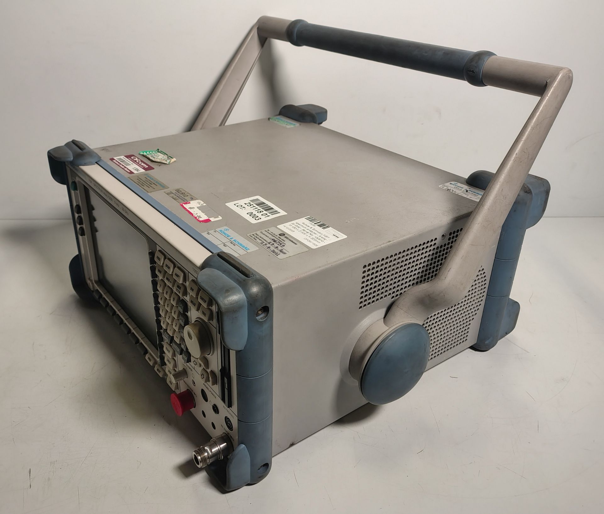 Rohde & Schwarz FSP spectrum analyzer - 9 kHz - 30 GHz - Serial No: 100510 - W 450 x D 530 x H 200mm - Image 4 of 9