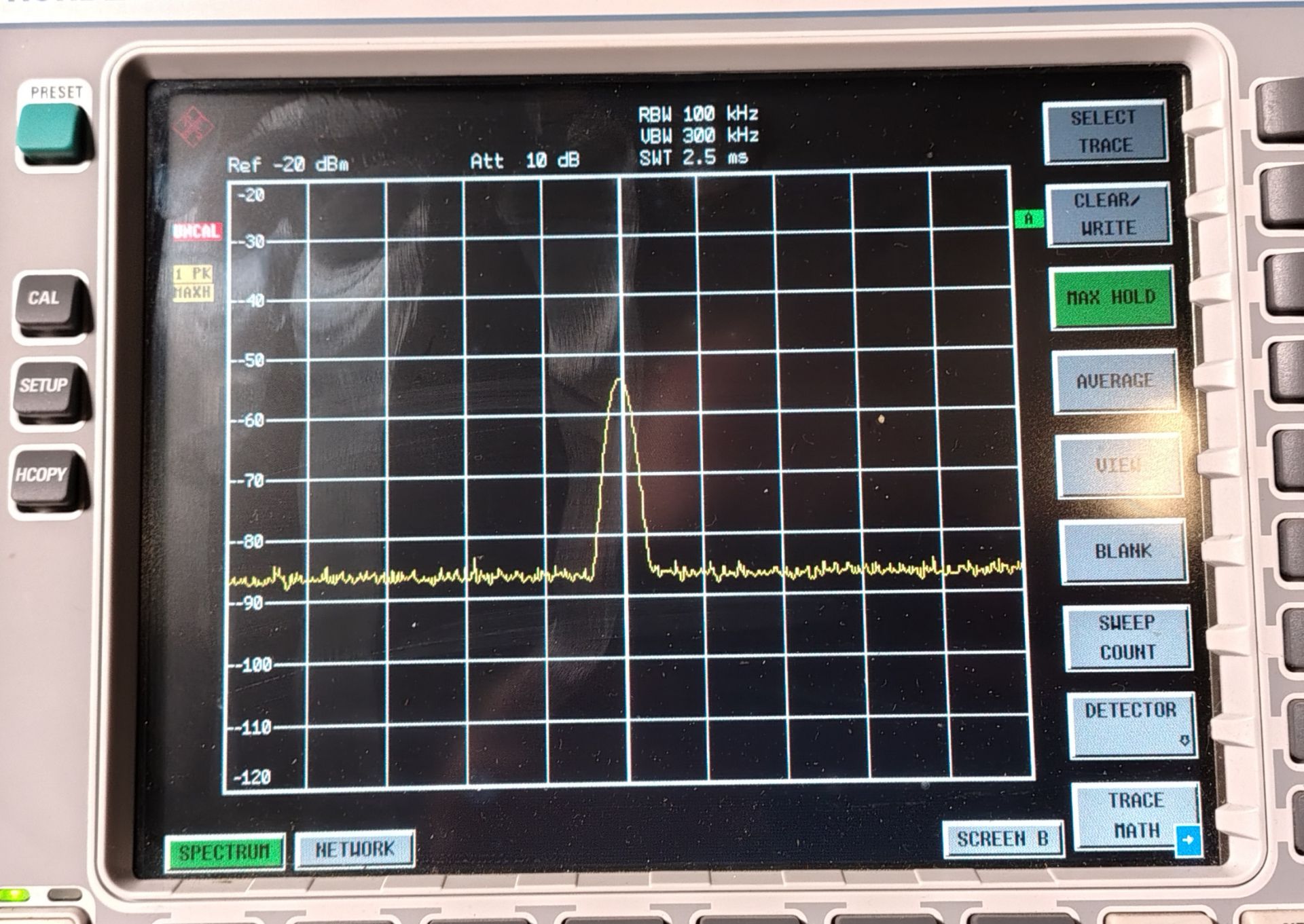 Rohde & Schwarz FSP spectrum analyzer - 9 kHz - 30 GHz - Serial No: 100504 - W 450 x D 530 x H 200mm - Image 3 of 8